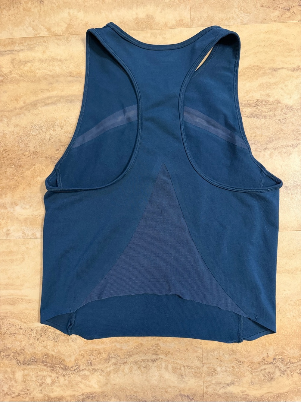 Athleta Deep Blue Racerback Active Tank - Picture 4 of 4